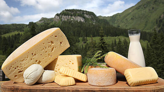 K&auml;sefest in K&ouml;tschach-Mauthen