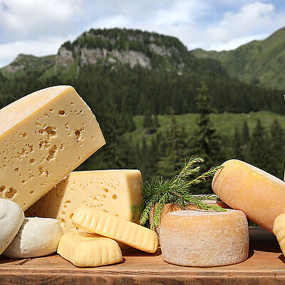 Gailtaler Käse auf der Rattendorfer Alm