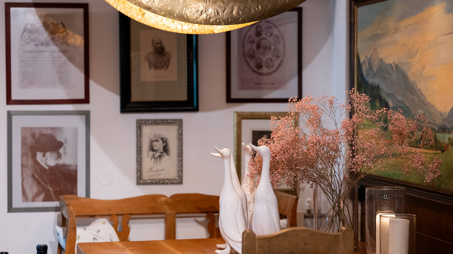 Tschebull am Faaker See Gastzimmer mit Deko