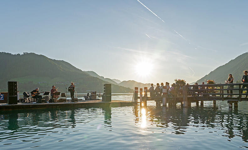 Weissenseeklassik am Steg im Weissensee Konzert am Steg am Weissensee Weissenseeklassik