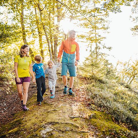 Wandern am Wörthersee mit der Familie