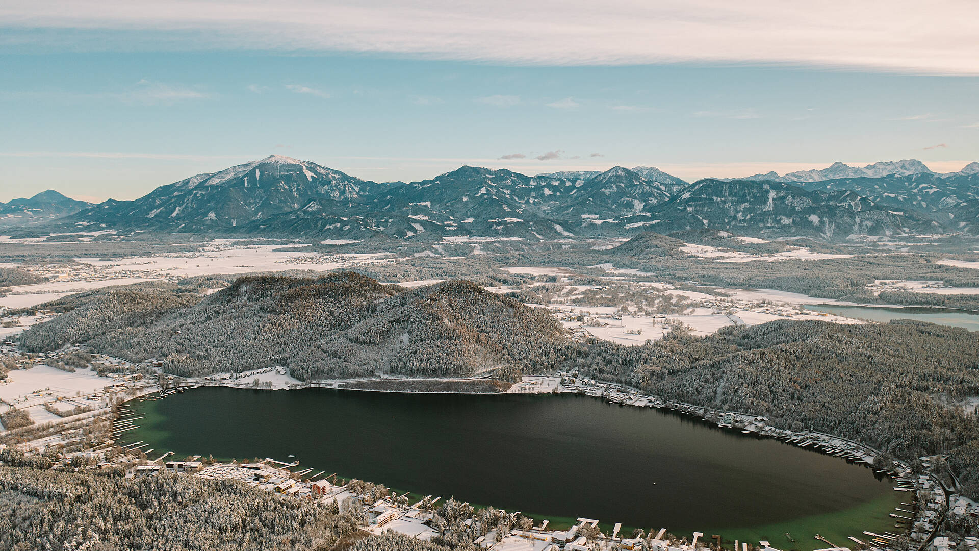 Klopeinser See Winter