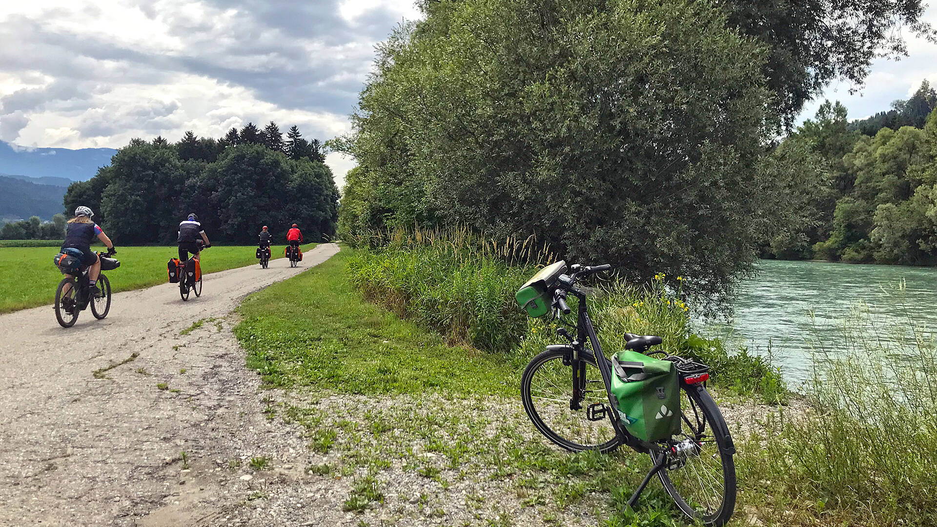 Drauradweg mit Jasmin Kreulitsch 