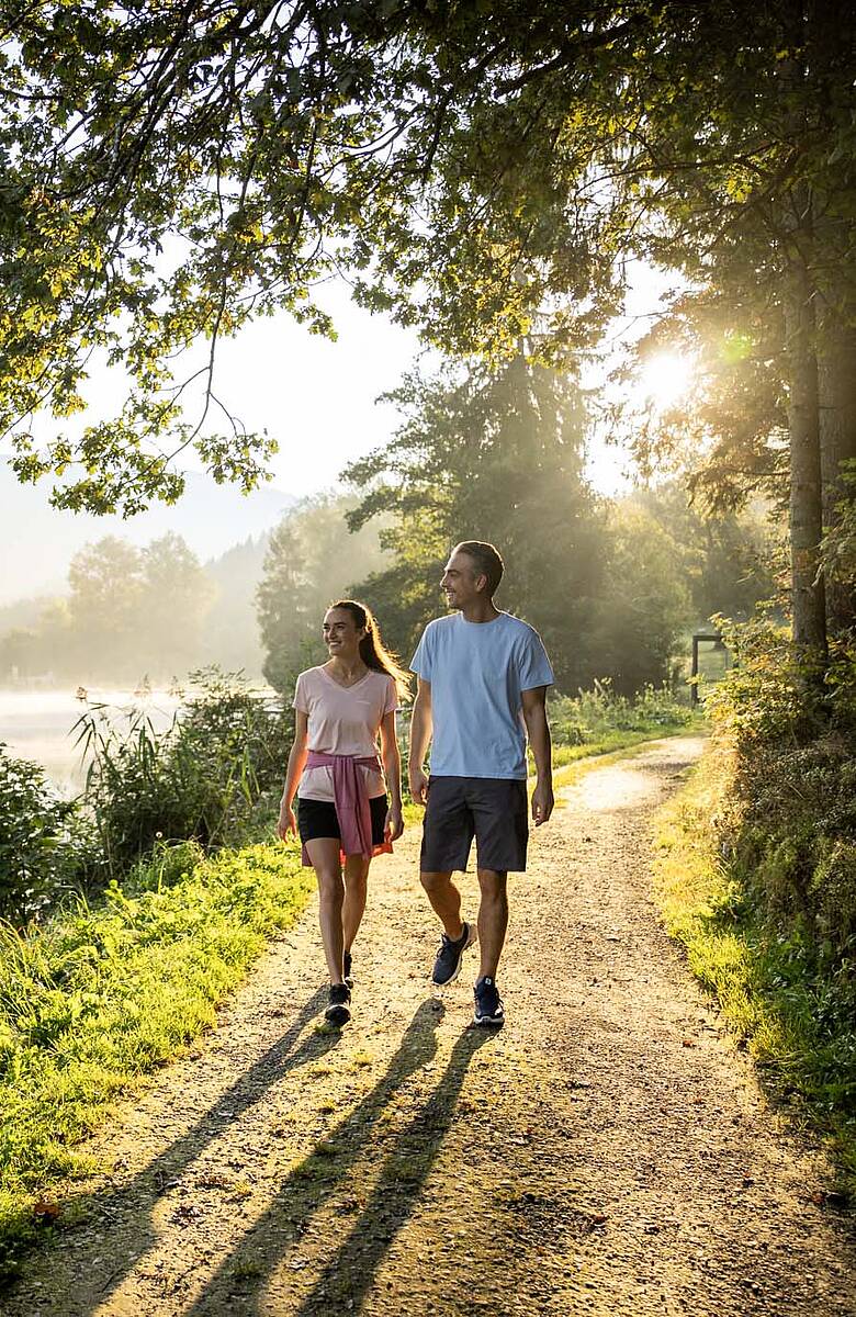 Paerchen am Slow Trail Urbansee unterwegs