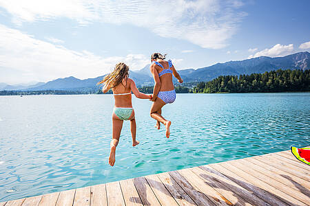 Sommer in der Urlaubsregion Villach