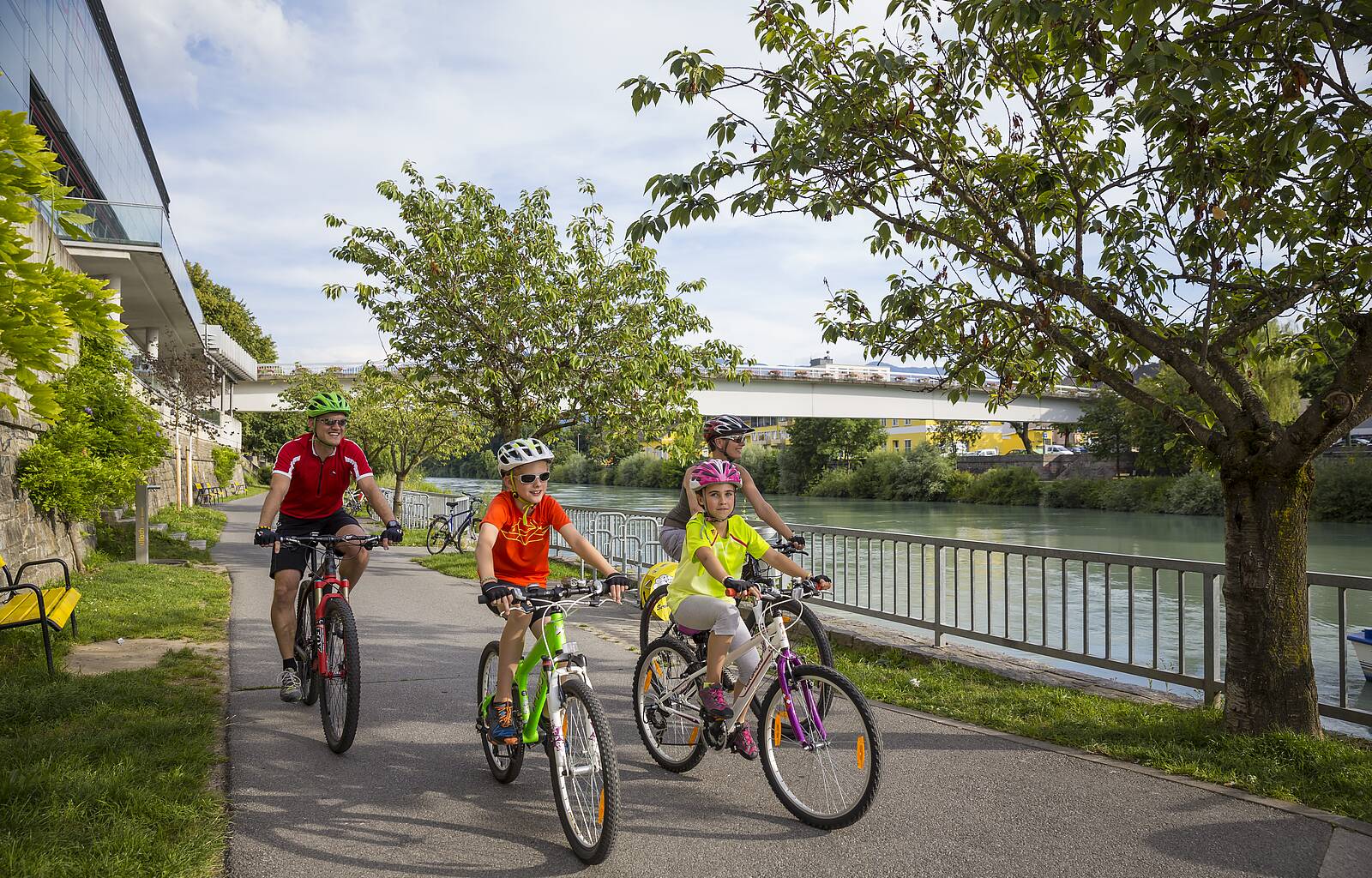 Drauradweg in Villach