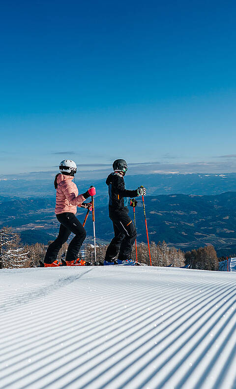 Skigenuss auf der Petzen