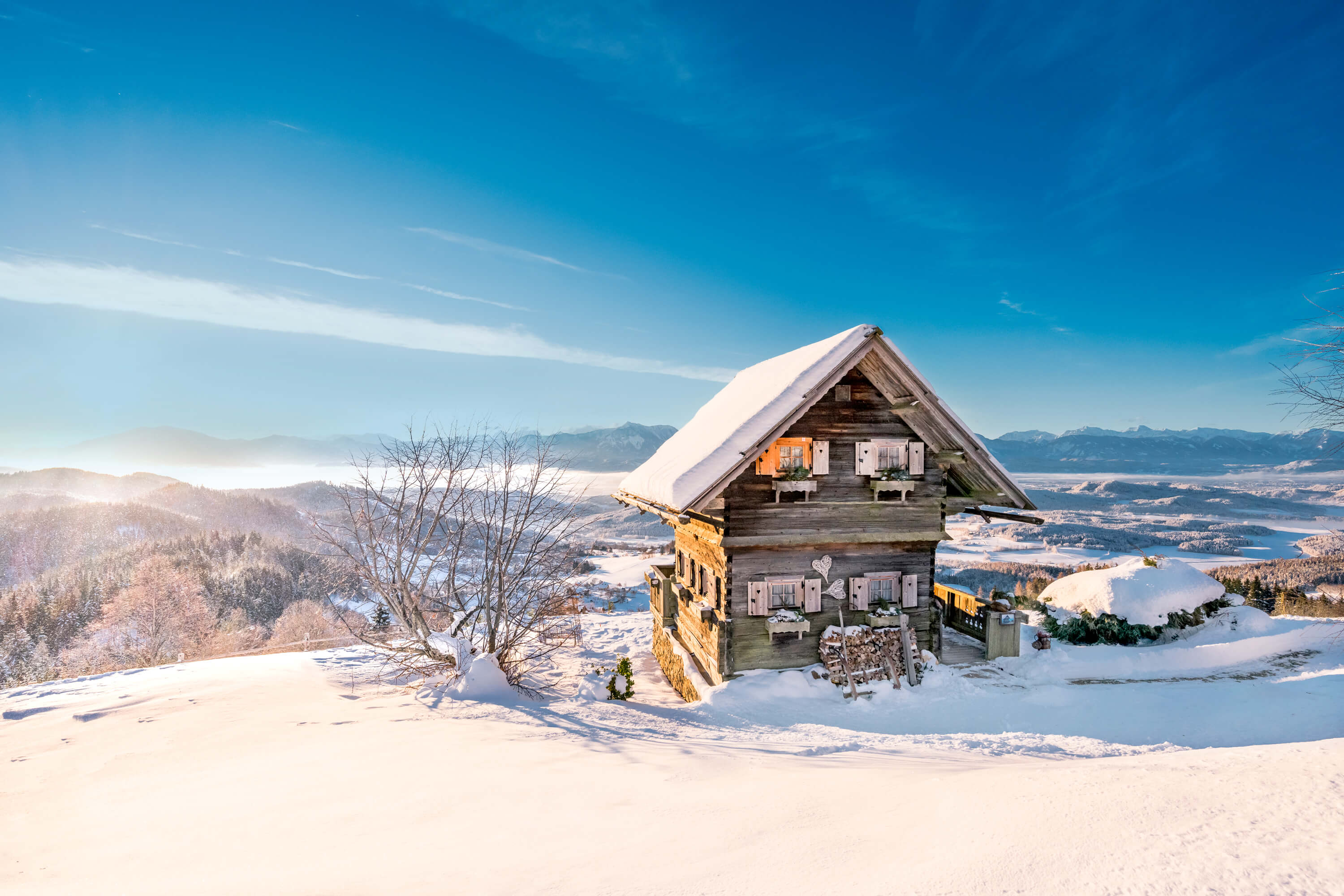 Winterlandschaft Magdalensberg