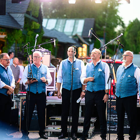 Sänger beim Genuss Seefest am Klopeiner See