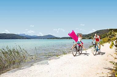 Radfahren Woerthersee