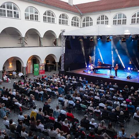 Konzert beim Festival in Klagenfurt am Wörthersee