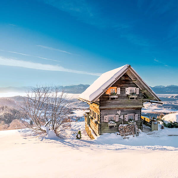 Winterlandschaft Magdalensberg