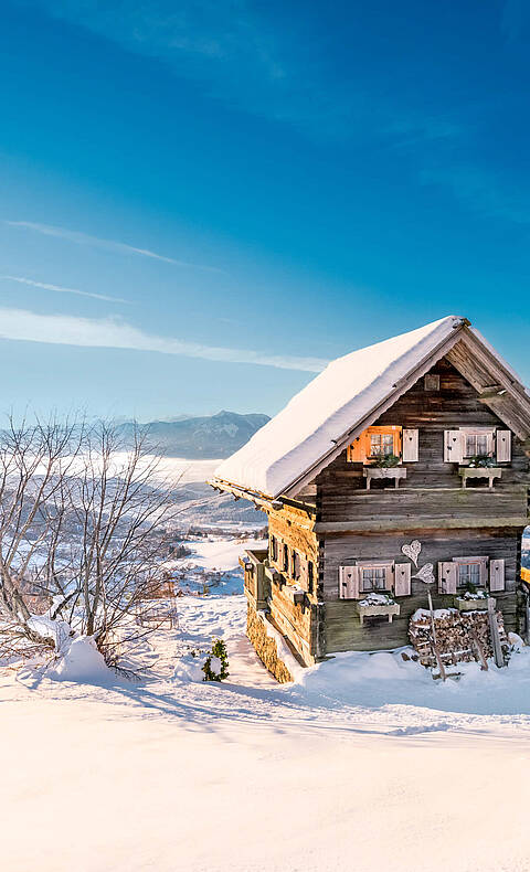 Winterlandschaft Magdalensberg